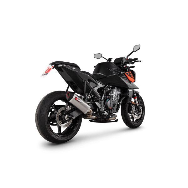 Scorpion Exhaust KTM Duke 990 2024 - 2025 Serket Parallel Slip-on (titanium sleeve) Titanium Sleeve